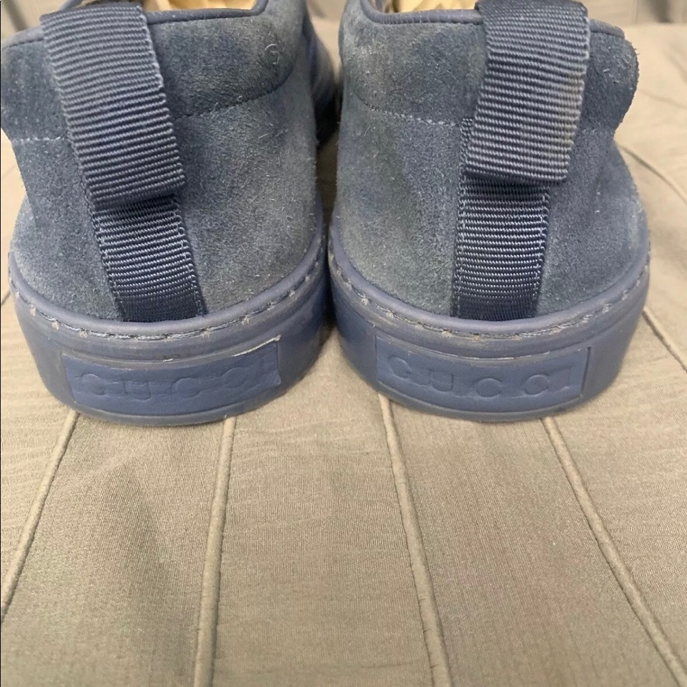 Gucci Suede Slip-On Shoes Men’s 8-1/2G - Picture 4 of 7